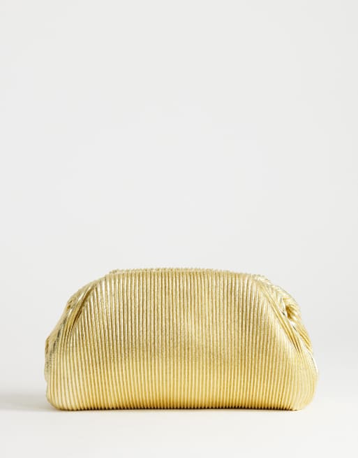 Topshop - Golde - Pochette media color oro