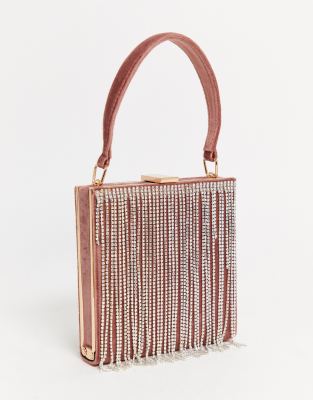 topshop rhinestone bag