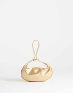 Grace small scoop grab bag in gold