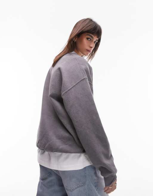 Topshop sweatshirt clearance