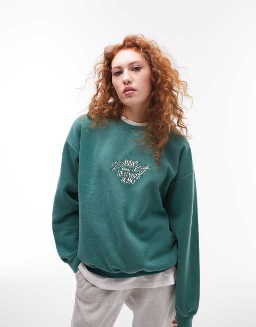 Top shop sweatshirt hot sale
