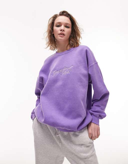 Topshop sweatshirt clearance