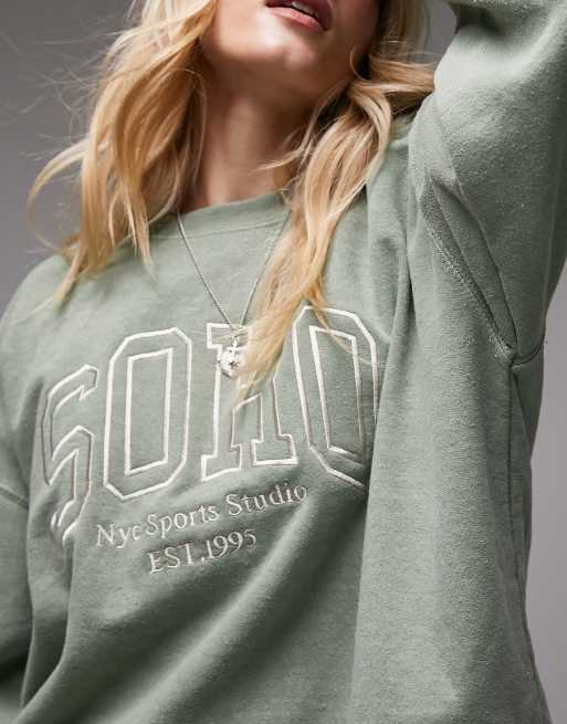Topshop outlet crewneck sweatshirt