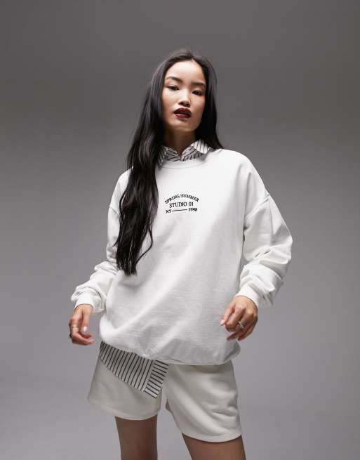 Topshop sweatshirts best sale
