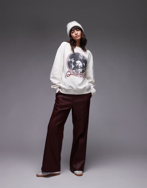 Topshop graphic license Blondie oversized sweatshirt, 2 of 4