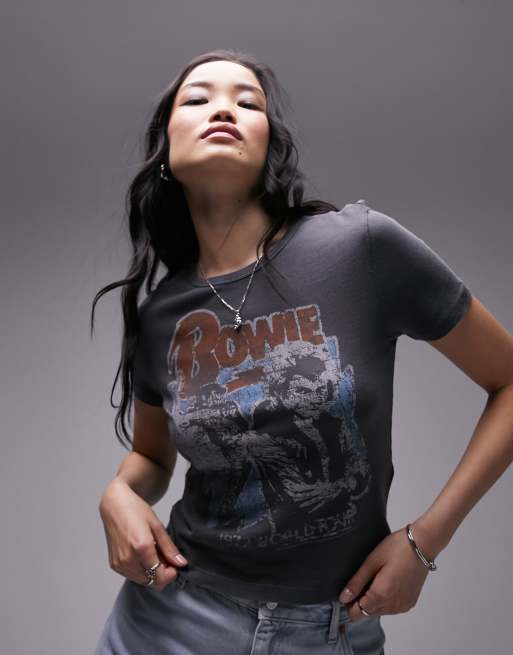 Tee shirt best sale bowie femme