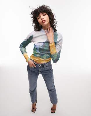 Topshop graphic license National Gallery Van Gogh painted