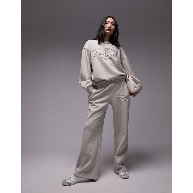 Topshop white sweatpants sale