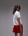 Topshop graphic shrunken Amalfi t-shirt in white