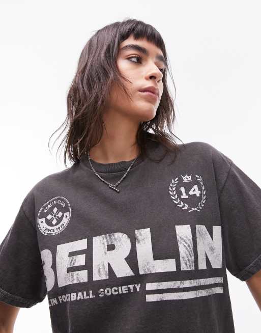 topshop grey t shirt