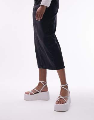  Greta strappy flatform sandal 