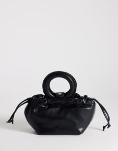 Grette grab bag in black