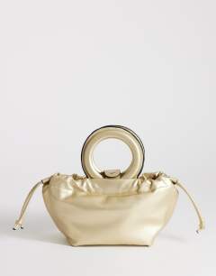 Grette grab bag in gold