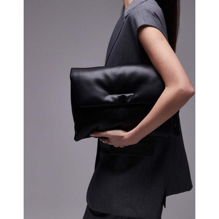 Fur clutch bag topshop hotsell