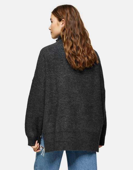 Topshop half zip on sale jumper