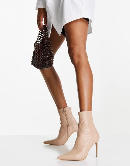 Topshop beige outlet boots