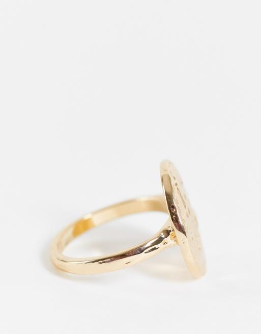 Hammered deals coin ring