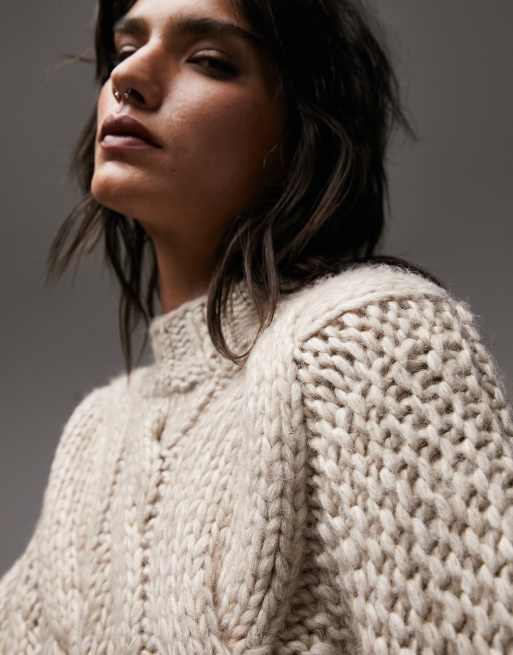 Chunky Cable Stitch Sweater