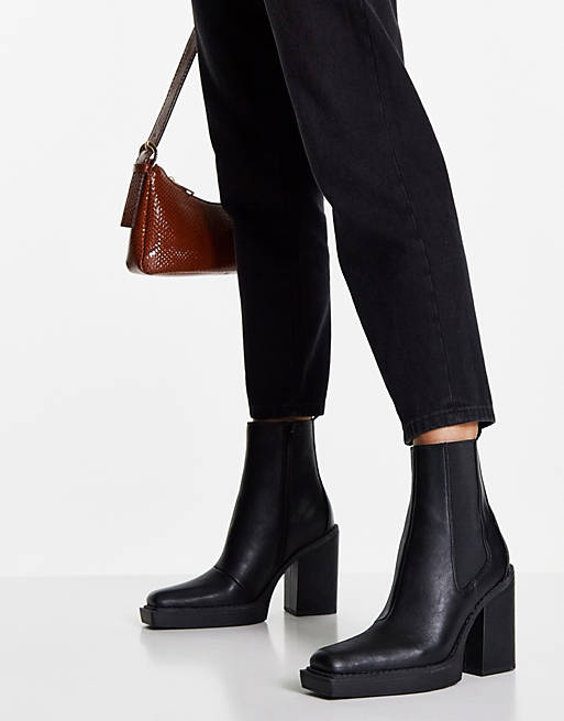 Hayden high western boot in Asos Women Shoes Boots Cowboy Boots 