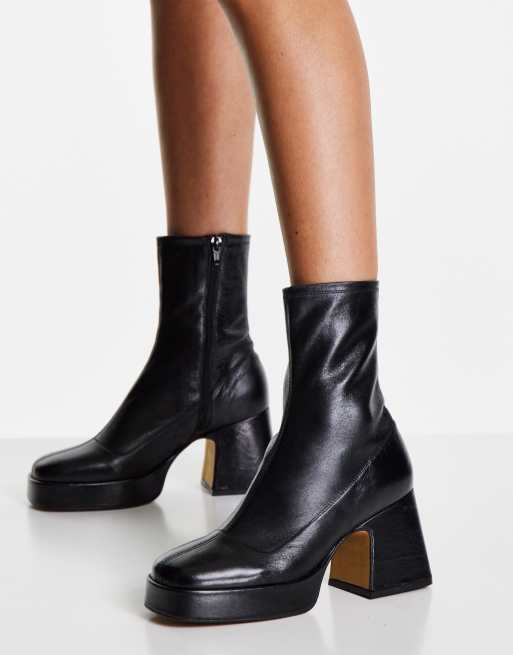 platform ankle boot