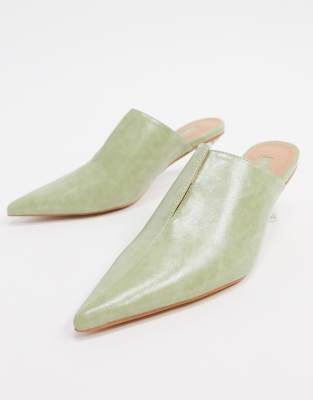 topshop heeled mules