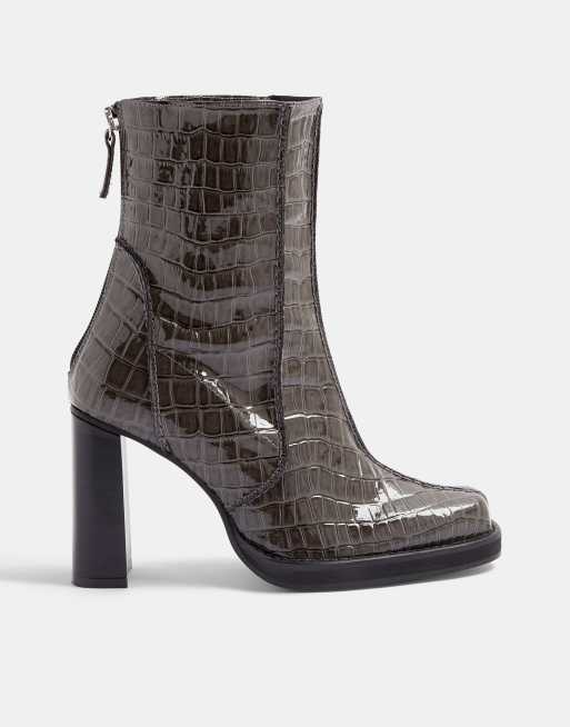 Topshop 2025 grey boots