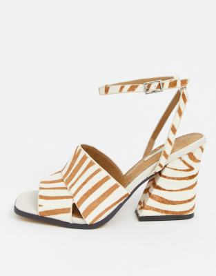 topshop cream sandals