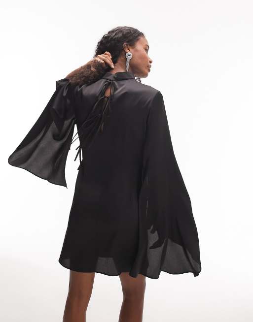 Topshop cape dress sale