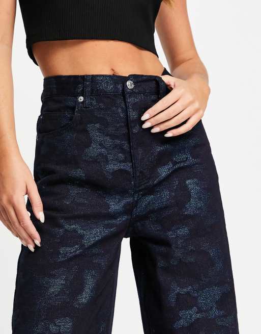 Camo jeans topshop shop