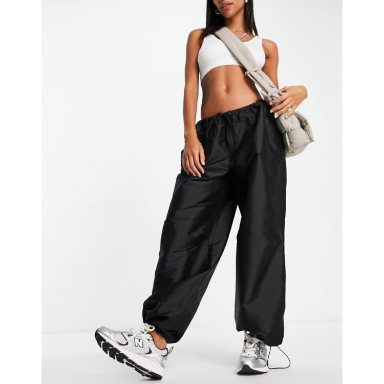 Black balloon pants sales