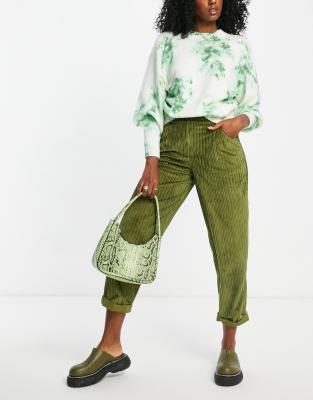 topshop green pants