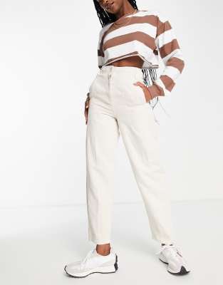 Topshop high waisted lightweight peg 
