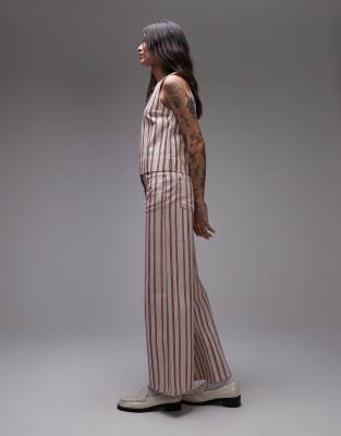 Topshop Horizon Mid Rise Wide Leg Jeans