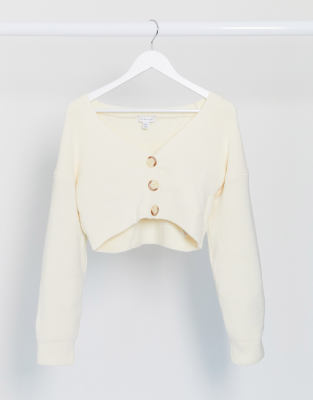 topshop cream cardigan