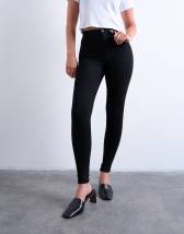 Topshop Hourglass high rise Joni jeans in black