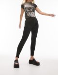 Topshop Hourglass Jamie jeans in black