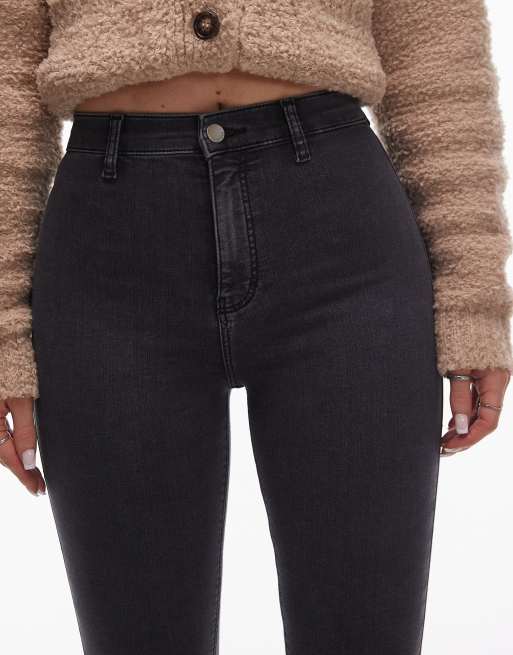 Topshop Hourglass Joni high rise super skinny jeans in washed