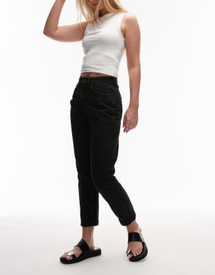 Topshop Hourglass Original High Rise Mom Jeans