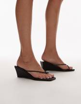 RAID Wide Fit Bella strappy knot flat sandals in white