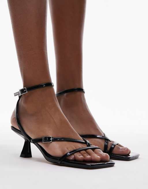 Topshop discount heeled sandals