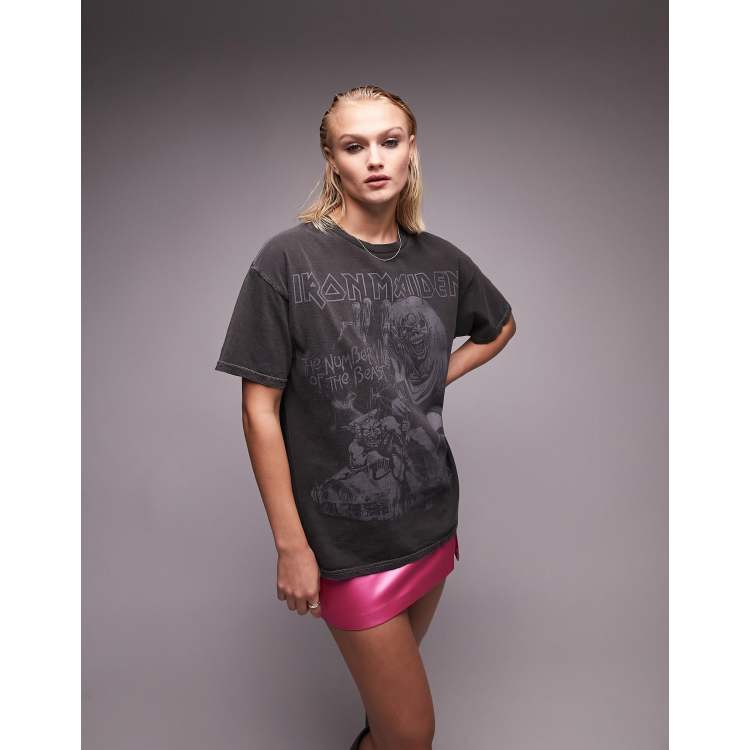 Iron maiden t shirt dress deals