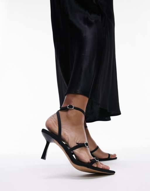 Topshop strappy online heels