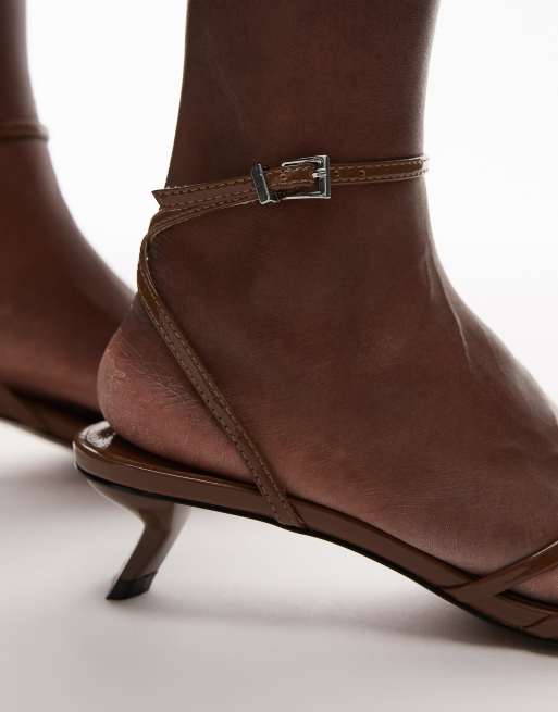 Topshop - Isme - Chaussures à petit talon - Fauve, 2 de 4