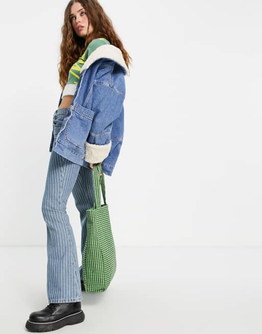 Topshop - Jack met borg in middenblauw , 4 van 4