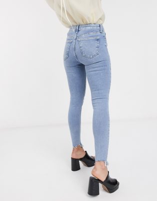 topshop jamie jeans high waist ankle grazer