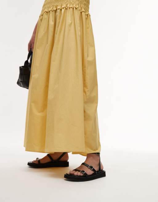 Topshop - Jake - Sorte sandaler med spænde, 4 af 4