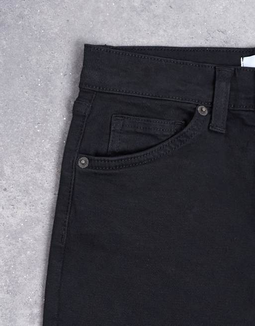 Topshop Jamie high rise skinny jean in black, 5 of 7