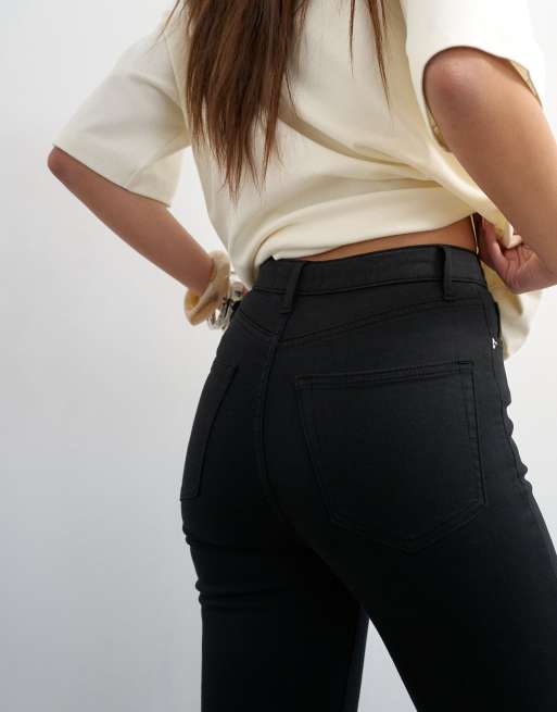 Topshop Jamie high rise skinny jean in black, 3 of 7