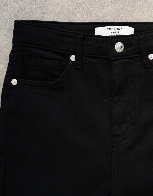 Topshop Jamie high rise skinny jean in black, 5 of 7