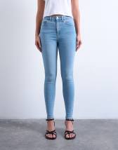 Topshop Jamie high rise skinny jean in bleach